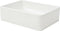 vidaXL - Wastafel - wit - 41x30x12 - cm - keramiek