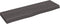vidaXL - Wastafelblad - 100x30x(2-6) - cm - behandeld - massief - hout - donkerbruin
