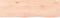 vidaXL - Wastafelblad - 100x30x4 - cm - onbehandeld - massief - hout