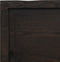 vidaXL - Wastafelblad - 100x40x(2-6) - cm - behandeld - massief - hout - donkerbruin