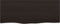 vidaXL - Wastafelblad - 100x40x2 - cm - behandeld - massief - hout - donkerbruin