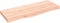 vidaXL - Wastafelblad - 100x40x6 - cm - onbehandeld - massief - hout