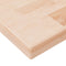 vidaXL - Wastafelblad - 100x50x2,5 - cm - onbehandeld - massief