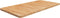 vidaXL - Wastafelblad - 100x50x2,5cm - behandeld - massief - hout - lichtbruin