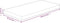 vidaXL - Wastafelblad - 100x50x2,5cm - behandeld - massief - hout - lichtbruin