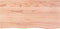 vidaXL - Wastafelblad - 100x50x2 - behandeld - massief - hout - lichtbruin