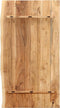 vidaXL Wastafelblad 100x55x2.5 cm massief acaciahout
