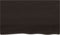 vidaXL - Wastafelblad - 100x60x(2-4) - cm - behandeld - massief - hout - donkerbruin