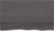 vidaXL - Wastafelblad - 100x60x(2-4) - cm - behandeld - massief - hout - donkerbruin