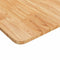 vidaXL - Wastafelblad - 100x60x1,5 - cm - behandeld - massief - hout - lichtbruin