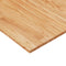 vidaXL - Wastafelblad - 100x60x1,5 - cm - behandeld - massief - hout - lichtbruin