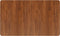 vidaXL - Wastafelblad - 100x60x1,5cm - behandeld - massief - hout - donkerbruin