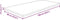 vidaXL - Wastafelblad - 100x60x2,5 - cm - onbehandeld - massief