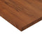 vidaXL - Wastafelblad - 100x60x2,5cm - behandeld - massief - hout - donkerbruin