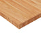vidaXL - Wastafelblad - 100x60x2,5cm - behandeld - massief - hout - lichtbruin