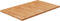 vidaXL - Wastafelblad - 100x60x2,5cm - behandeld - massief - hout - lichtbruin