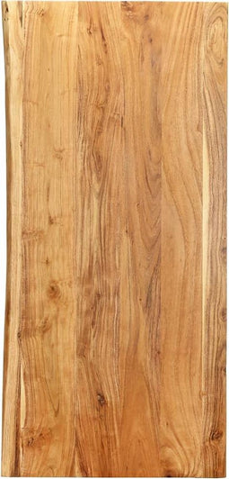 vidaXL Wastafelblad 118x55x2.5 cm massief acaciahout