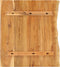 vidaXL Wastafelblad 118x55x2.5 cm massief acaciahout