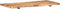 vidaXL Wastafelblad 118x55x3.8 cm massief acaciahout