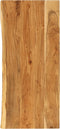 vidaXL Wastafelblad 118x55x3.8 cm massief acaciahout