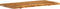 vidaXL Wastafelblad 118x55x3.8 cm massief acaciahout
