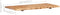 vidaXL Wastafelblad 118x55x3.8 cm massief acaciahout