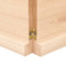 vidaXL - Wastafelblad - 120x30x4 - cm - onbehandeld - massief - hout
