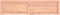 vidaXL - Wastafelblad - 120x30x6 - behandeld - massief - hout - lichtbruin