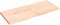 vidaXL - Wastafelblad - 120x50x4 - cm - onbehandeld - massief - hout