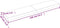 vidaXL - Wastafelblad - 140x30x(2-6) - cm - onbehandeld - massief - hout