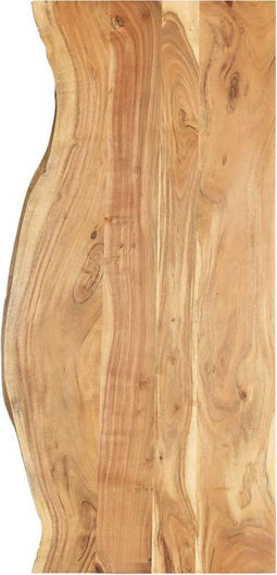vidaXL Wastafelblad 140x55x2.5 cm massief acaciahout