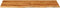 vidaXL Wastafelblad 140x55x2.5 cm massief acaciahout