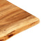 vidaXL Wastafelblad 140x55x2.5 cm massief acaciahout