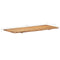 vidaXL Wastafelblad 140x55x2.5 cm massief acaciahout