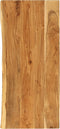 vidaXL Wastafelblad 140x55x3.8 cm massief acaciahout