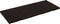 vidaXL - Wastafelblad - 140x60x(2-4) - cm - behandeld - massief - hout - donkerbruin