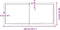vidaXL - Wastafelblad - 140x60x(2-6) - cm - behandeld - massief - hout - donkerbruin