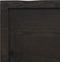 vidaXL - Wastafelblad - 160x30x(2-6) - cm - behandeld - massief - hout - donkerbruin