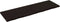 vidaXL - Wastafelblad - 160x50x(2-4) - cm - behandeld - massief - hout - donkerbruin