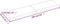 vidaXL - Wastafelblad - 160x50x(2-4) - cm - behandeld - massief - hout - donkerbruin