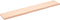 vidaXL - Wastafelblad - 180x30x(2-6) - cm - onbehandeld - massief - hout