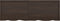 vidaXL - Wastafelblad - 180x60x(2-6) - cm - behandeld - massief - hout - donkerbruin