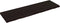 vidaXL - Wastafelblad - 200x60x(2-6) - cm - behandeld - massief - hout - donkerbruin