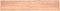 vidaXL - Wastafelblad - 220x40x6 - behandeld - massief - hout - lichtbruin
