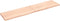 vidaXL - Wastafelblad - 220x50x(2-4) - cm - onbehandeld - massief - hout