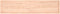 vidaXL - Wastafelblad - 220x50x(2-4) - cm - onbehandeld - massief - hout