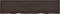 vidaXL - Wastafelblad - 220x50x(2-6) - cm - behandeld - massief - hout - donkerbruin