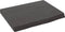 vidaXL - Wastafelblad - 40x30x(2-4) - cm - behandeld - massief - hout - donkerbruin