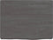 vidaXL - Wastafelblad - 40x30x(2-4) - cm - behandeld - massief - hout - donkerbruin