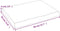 vidaXL - Wastafelblad - 40x30x4 - cm - onbehandeld - massief - hout